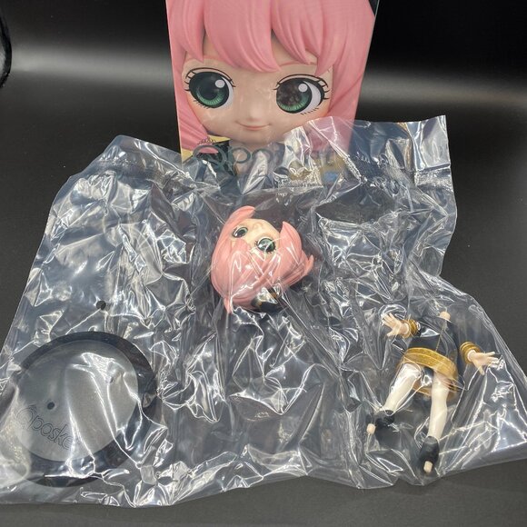 Spy x Family Anya Forger Figure A ver. Banpresto Qposket School Uniform JP - Picture 7 of 11